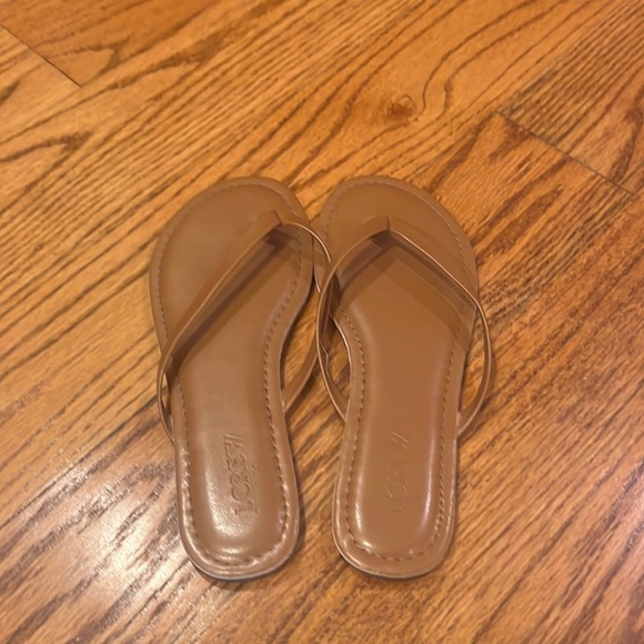 J Crew Woman’s Brown Flip Flops Size 5 - Picture 4 of 6